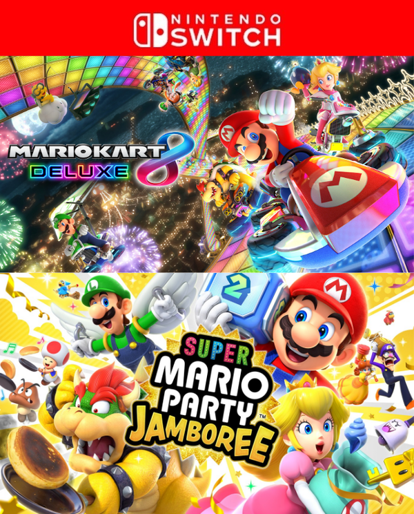 Mario Kart™ 8 Deluxe +  Jamboree de Super Mario Party™ + Plants vs. Zombies: Battle for Neighborville™ Complete Edition
