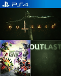 Plants vs Zombies GW2 + Outlast + Outlast 2 PS4