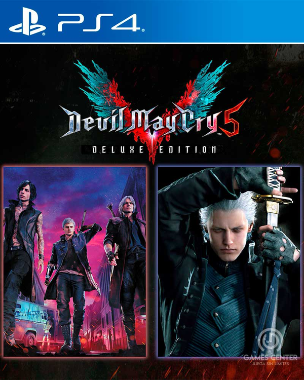 Devil May Cry 5 Deluxe + Vergil PS4